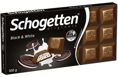 Produktbild von Schogetten Black & White 100g