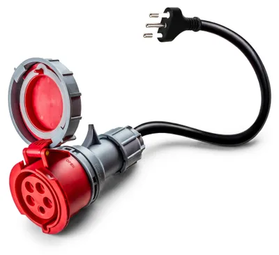 Produktbild von Voldt® CEE-auf-Typ-L-Adapter (Italien) | 16 A 5-polig auf Typ L | 1-phasig | 2,3 kW