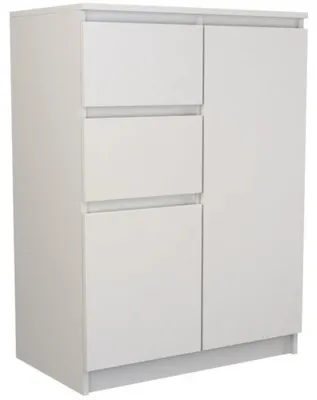Image de Commode étroite combinée ELBE – blanc