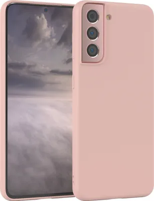 Produktbild von EAZY CASE - TPU Hülle für Samsung Galaxy S21 5G, TPU Case stoßfeste Handyhülle, weiches Cover mit Kameraschutz, Silikonhülle in Rosa