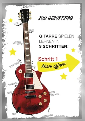 Produktbild von Geburtstag - Soundkarte - Touchkarte - A4 im Format 21,0 x 29,7 cm
