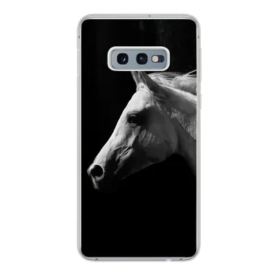 Produktbild von MuchoWow® Handyhülle Schutzhülle Hülle für Samsung Galaxy S10e Pferde - Tiere - Porträt Silikon Softcase Handy Hülle