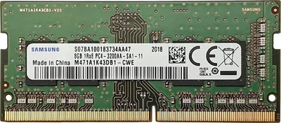 Immagine prodotto di Samsung M471A1K43DB1-CWE 8GB DDR4 3200MHz SODIMM RAM PC4-25600 260Pin memoria