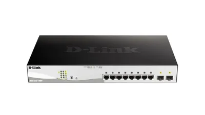 Immagine prodotto di D-Link DGS-1210-10MP/E Switch 330mm D-Link DGS-1210-10MP 2*SFP/ 8*GE PoE+ al dettaglio
