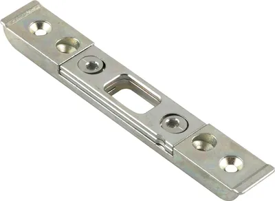 Produktbild von Maco Bolzenschließblech - Schließblech für Türkantriegel für Falzluft 4mm, Stahl