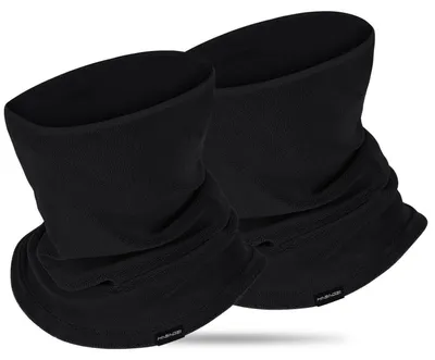 Productafbeelding van Winddichte buisdas, multifunctionele sjaal, nekwarmer, voor heren en dames, sjaal, warme sportaccessoire, halswarmer, zwart