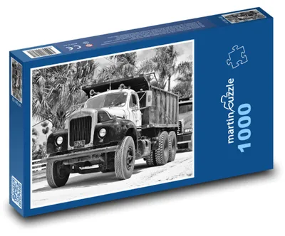 Produktbild von Puzzle 1000 Historischer Lastwagen - martinpuzzle