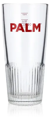 Produktbild von Palm Bier Glas Biergläser Willigläser 0,5l Bierglas Bierbecher Relief