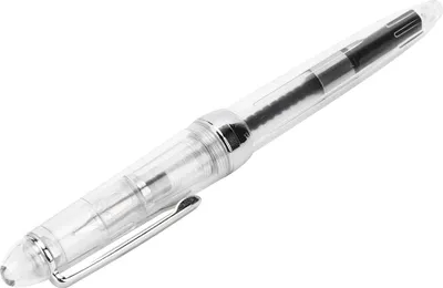 Produktbild von Modischer transparenter Acryl-Füllfederhalter, Edelstahl-Iridium-Feder, Schulbürobedarf