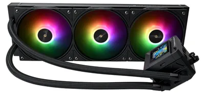 Produktbild von Thermalright Frozen Warframe 360 SE, All-in-One-Flüssigkeitskühler, 12 cm, Schwarz