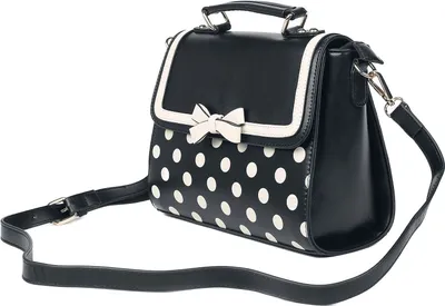 Produktbild von Banned Retro Handtasche Damen Retro Influencer schwarz/weiß Standard