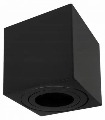 Immagine prodotto di Faretto Spot nero 1xGU10x35W in alluminio, dimensioni: 8,4x8x8 cm, IP20, Ecolight