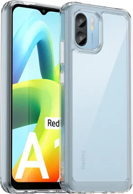 Produktbild von Redmi A1 Hülle, Klar Rückseite Stoßfeste TPU Silikon Bumper Schutzhülle für Xiaomi Redmi A1 Transparent