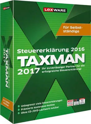 Produktbild von TAXMAN 2017 für Selbstständige