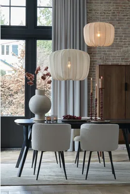 Productafbeelding van Japandi hanglamp Plumeria crème Ø 50cm