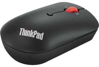 Produktbild von Lenovo ThinkPad USB-C Wireless Compact, Beidhändig, Optisch, RF Wireless, 2400 DPI, Schwarz