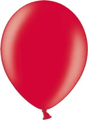 Produktbild von Luftballons 23cm, Metallic Kirschrot (1 Packung / 100 Stück)