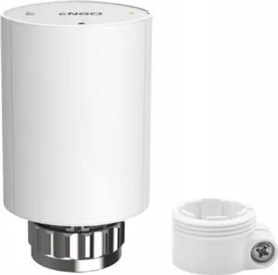 Immagine prodotto di ENGO | Termostato Per Radiatore ETRV-M30+RA - Bianco - Controllo Preciso Della Temperatura - Energoefficiente