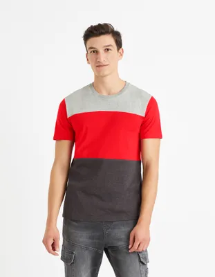 Produktbild von Celio T-shirt Vetrois mit Streifen - S