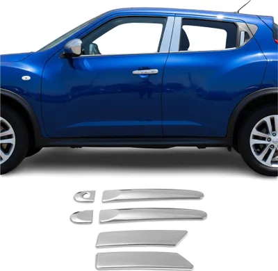 Image de Couverture de poignée de porte pour Nissan Juke 2011-2019 en Acier Inox 6Pcs
