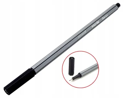 Produktbild von Penword Fineliner Zeichenstift schwarz 0,4 mm