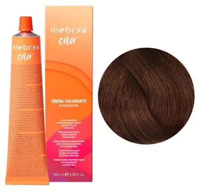 Obrázok produktu pre INEBRYA HAIR PAINT 100ml 7/7 stredne blond hnedá oriešková