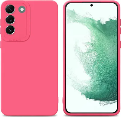 Produktbild von Cadorabo Hülle für Samsung Galaxy S22 PLUS Schutz Hülle in Rot TPU Silikon Etui Case Handyhülle