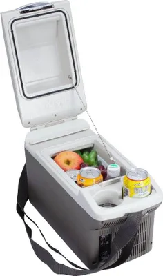 Obrázek produktu pro Elektrická chladnička 9L Grey | Mini chladnička do auta 12V pro kempování | chladí a hřeje