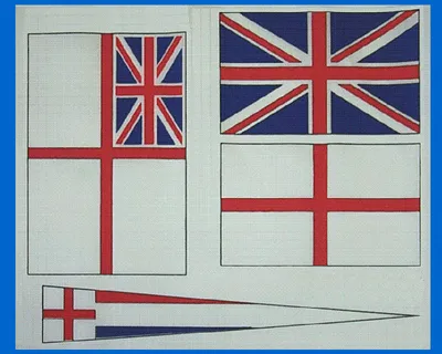 Produktbild von Krick Flaggensatz HMS Victory 1:98