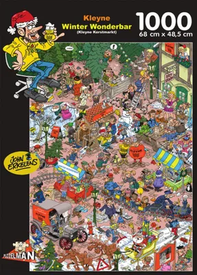 Immagine prodotto di Puzzelman Puzzle Winter Wonderbar 1000 pezzi John Erkelens