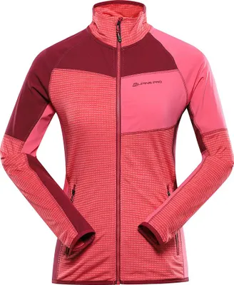 Produktbild von Alpine Pro Onneca 2 Fleece Mit Durchgehendem Reißverschluss Rosa L Damen Rosa L
