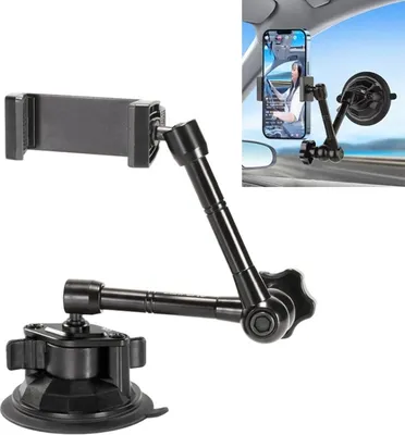 Image de VMA-03 Support pour téléphone portable de voiture, rotatif à 360 degrés, sans télécommande