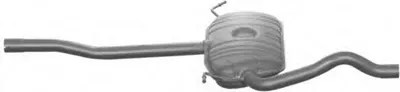 Produktbild von VEGAZ VS-326IMA Mittelschalldämpfer Schalldämpfer für VW PASSAT Variant (3B6) PASSAT Variant (3B5) PASSAT (3B3) PASSAT (3B2)
