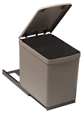 Produktbild von Victory Abfallsammler 72833060 Tradition Line 15 Liter hellgrau