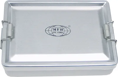 Zdjęcie produktu dla Skrzynka MFH, aluminiowa, wodoodporna, kolor srebrny