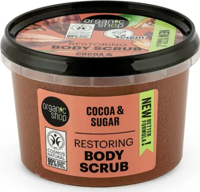 Image de Organic Shop - Exfoliant corps cacao - Hydratant riche - 250 ml - 1 pièce
