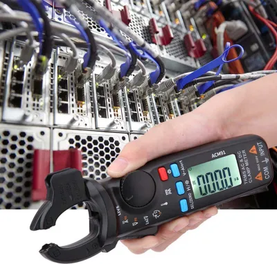 Obrázek produktu pro ACM91 1mA AC/DC proudový digitální klešťový měřič True RMS 6000 počtů Měřič nízké impedance Tester