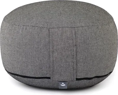Produktbild von RONDO Meditationskissen CLASSIC dobby schwarz | Dinkelhülsen