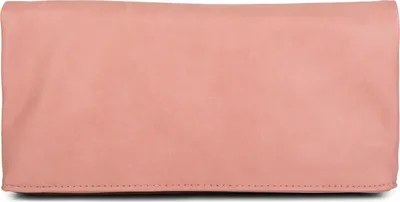 Produktbild von styleBREAKER Fold-Over-Clutch in Wildlederoptik mit Überschlag, 3-in-1 Tasche, Schulterriemen, Trageschlaufe, Schultertasche, Damen 02012190