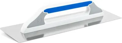 Produktbild von Glatte Edelstahlkelle Mit Abgerundeten Ecken 130*480 Weich - Kb 0256