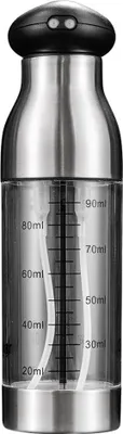 Produktbild von Olivenöl-Sprühflasche zum Kochen, Premium-Ölsprüher mit Bürste