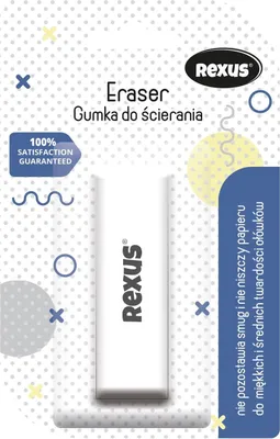 Produktbild von Radiergummi in Blisterverpackung, 1 Stück – BENIAMIN