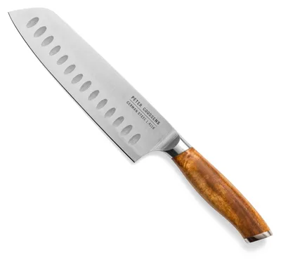 Santokumesser 17 cm, Edelstahl, Acaciahholzgriff