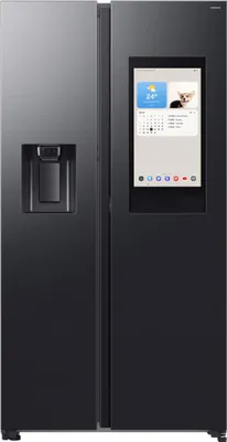 Produktbild von Samsung RS90F67BEFEF Side-by-Side Kühl-Gefrierkombination, AI Kühlschrank mit Gefrierfach