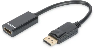 Produktbild von DIGITUS Adapter DisplayPort Stecker - HDMI A Kupplung