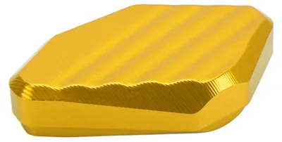Image de Plaque d'extension pour béquille latérale de moto en alliage d'aluminium, antidérapante et haute résistance, pour XMAX300, XMAX125, XMAX250 et XMAX400 - Couleur or