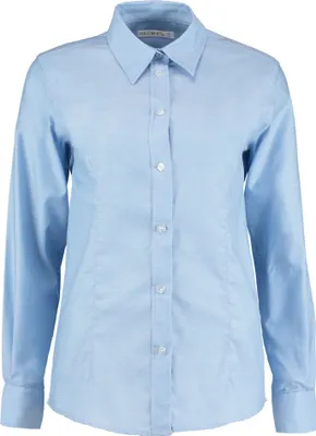 Produktbild von Kustom Kit - "Oxford" Hemd für Damen  Langärmlig PC5551 (48 DE) (Hellblau)