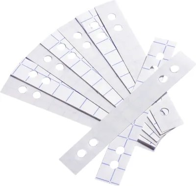 Produktbild von Lochverstärker 11mm transparent selbstklebend VE=10x50 Stück