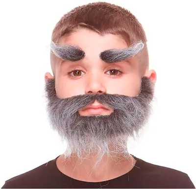 Obrázek produktu pro Maminka Barba a obočí knír Brown Brown One Size