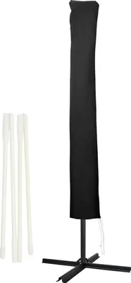 Produktbild von Jopassy 3m/3,5m ochranný kryt slnečníka kryty slnečníka kryt kryt 2 veľkosti, 190cm, čierna